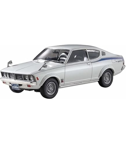 当時物 フジミ模型 1/24 三菱 ギャランΣ 2000GSR 八の字シャコタン
